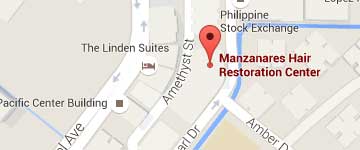 Manzanares Hair Restoration Center Google Map